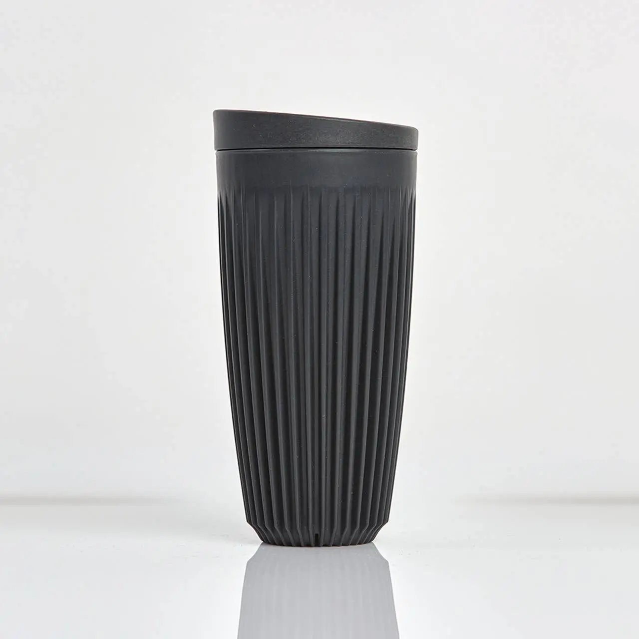Reusable Coffee Cup 16oz Black | Huskee | Muse Ever After