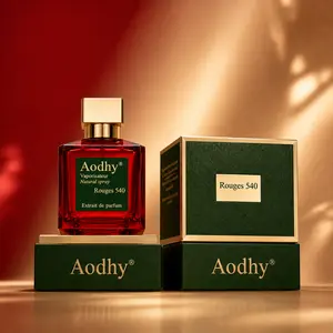 Aodhy Rouges 540 Baccarat Luxury Perfume - VibrantSaffron, Warm Amber, Woody Accords & CreamyAlmond Notes in Gold Bottle #Summervibes#gift