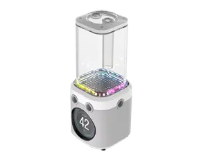 The CORSAIR iCUE LINK XD6 RGB ELITE LCD Pump/Reservoir offers high coolant flow, a sleek design, LCD display, RGB lighting, and streamlined connection to the iCUE LINK Hub.