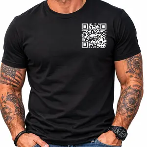 Funny "FU" QR Code Men's T-Shirt