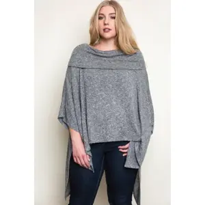 Oreo Poncho Sweater