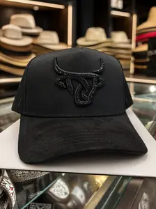Lost Calf Black Five Star Hat