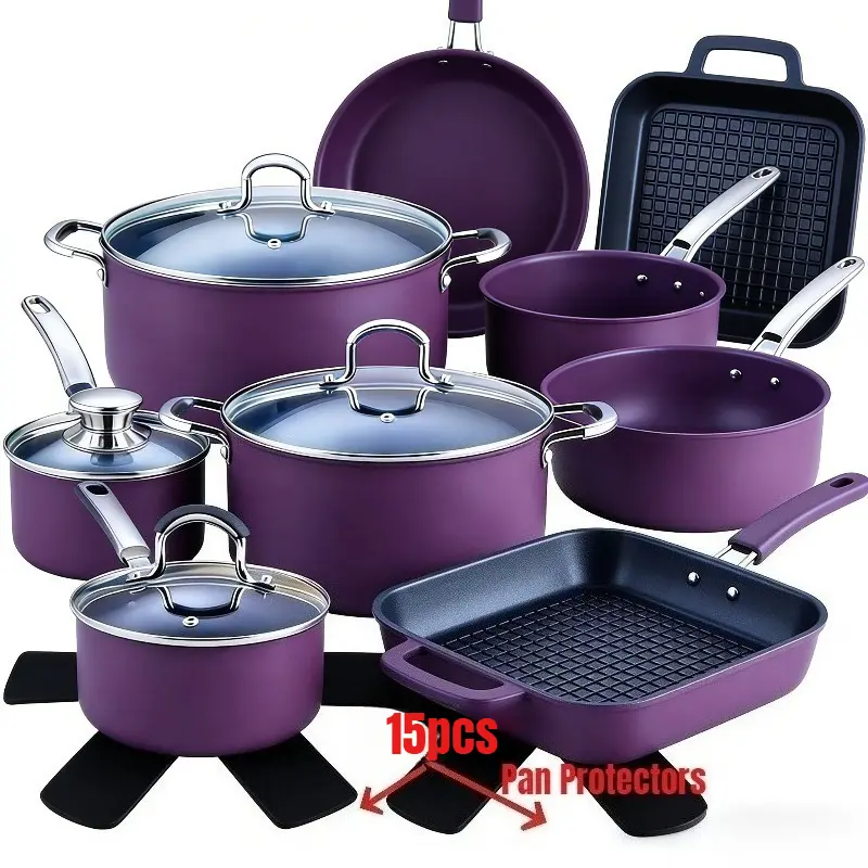 Felt pot mat, scratch-resistant pot divider, heat-resistant non-slip pot protector, reusable kitchen accessory (pot not included)