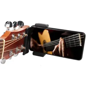 Guitar Head Phone Holder, Guitar Head Phone Mount, Guitar Phone Holder, Phone Accessories for Guitar, Music Accessories, Cell Phone Mount