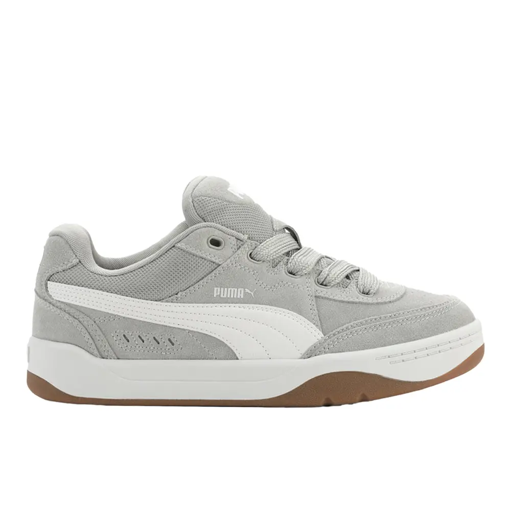PUMA Mens Park Lifestyle Sk8 Lace Up Sneakers Shoes Casual - Grey