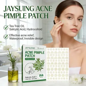 144pcs Waterproof Invisible Acne Patches, Fade Blemishes, Moisturizing, Gentle, Perfect Concealment, All Skin Types, Ultra-Thin, Strong Adhesion