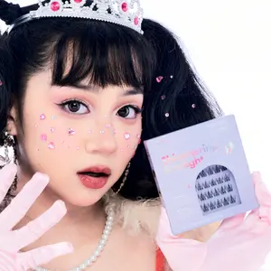 Shimmering StarLight - Fluttery Layered Ethereal Lashes with DD Curls & T-Shape Adhesive for Secure Comfortable Fit Ideal for Beginners and Experts