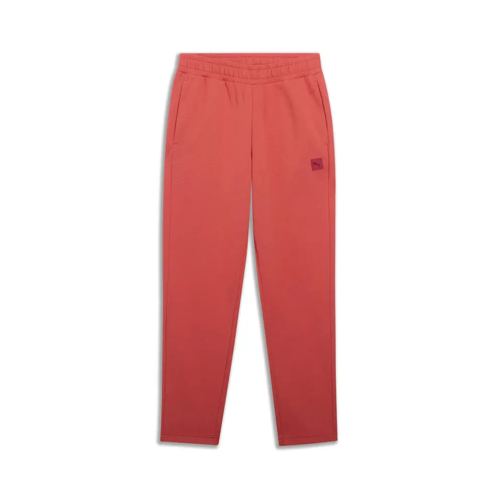 PUMA Mens Essentials Logomania Pants Casual - Red