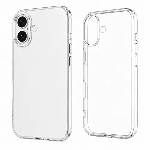 Silicone Soft TPU Transparent Crystal Cellphone Case Accessory - Full Coverage Shockproof Protective Back Cover for iPhone X, Xs, Xs Max, 11, 12, 12 Pro, 13, 14, 15, 16, 17 Air, 18 ProMax Plus