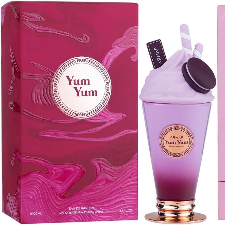 ARMAF Delights Yum Yum for Women Eau de Parfum Spray 3.4 Ounce Floral Fruity Fragrance with Wild Berries & Cherry Notes