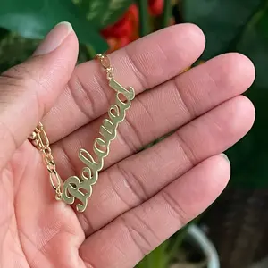 Beloved Nameplate Necklace