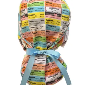 Anesthesia scrub caps