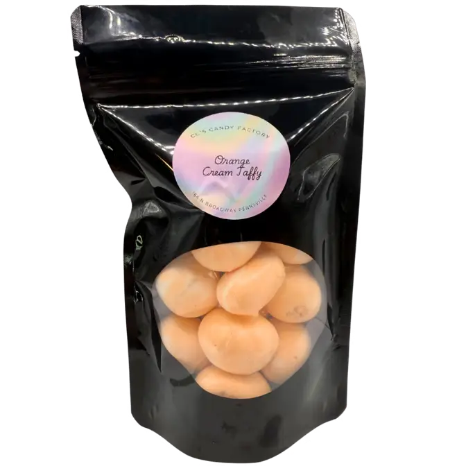 Orange Cream Taffy | Freeze Dried Candy | Salt Water Taffy