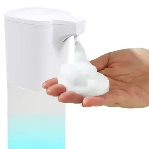 GYTF Automatic Foaming Soap Dispenser,4-Level Adjustable Touchless Dispenser,8.53Oz/550Ml,Wall Mount,Usb C Rechargeable Foam Hand Soap Dispenser for Bathroom Kitchen