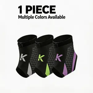 Ultra-Thin Breathable Compression Ankle Brace, High Elastic Support, Lightweight Ankle Protector for Volleyball, Basketball, Soccer