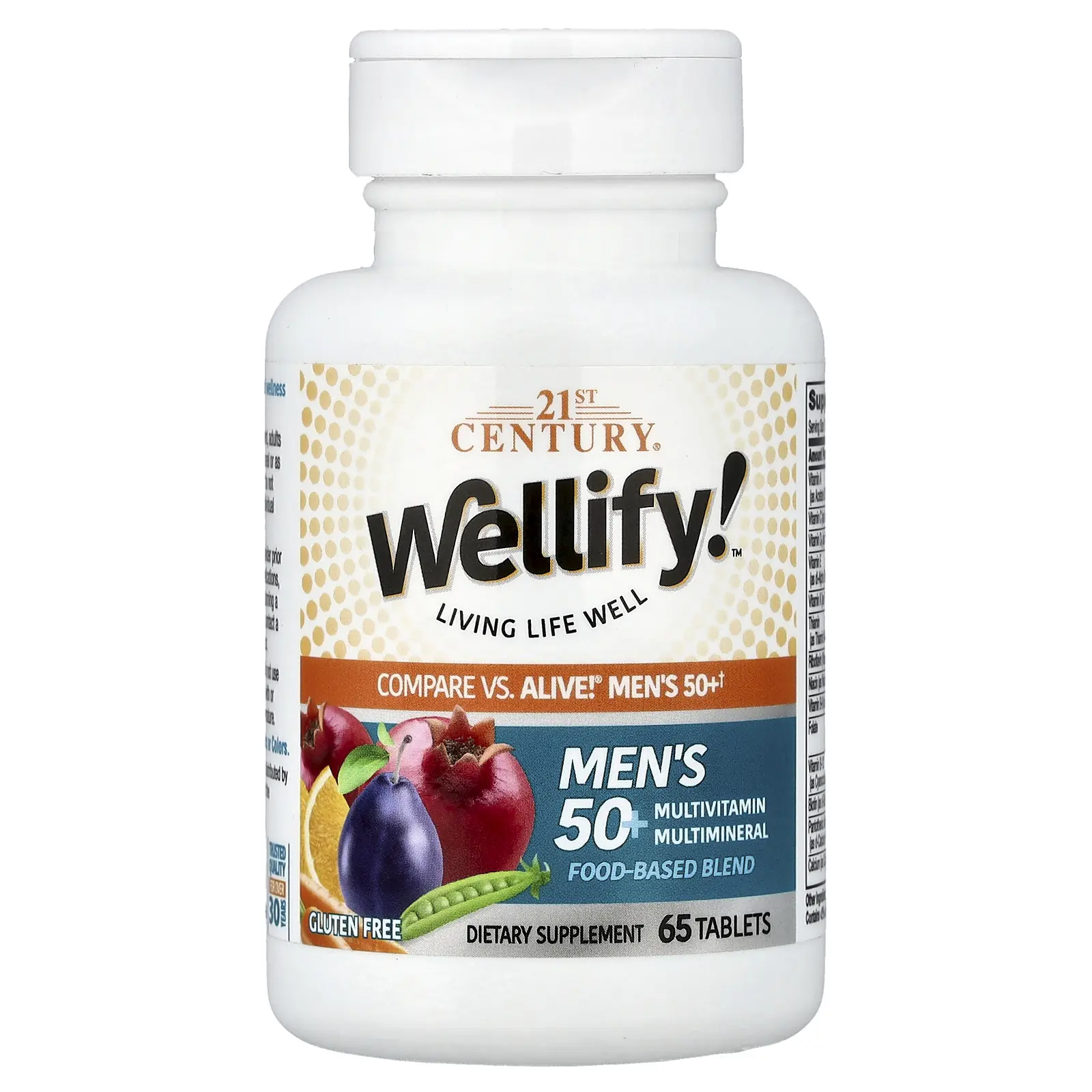 21st Century Wellify™, Men's 50+ Multivitamin Multimineral, 65 Tablets