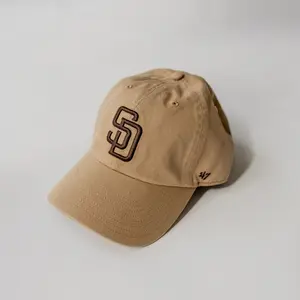 '47 Brand Padres Clean Up Hat-Khaki