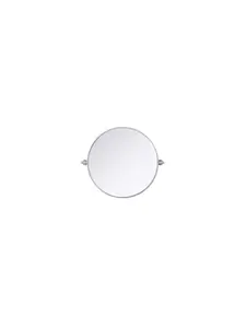 Elegant Decor MR6G24SIL Amoura 24 x 24 in. Pivot Mirror, Silver