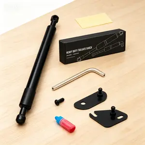 Heavy Duty Tailgate Assist Kit for 2015-2025 F150 with Gas Shock, Drop-in Tailgate Lift Support Accessories Compatible with Ford F-150 2015-2025, Easy Installation & No Drilling Required, Rust-Resistant Steel Construction