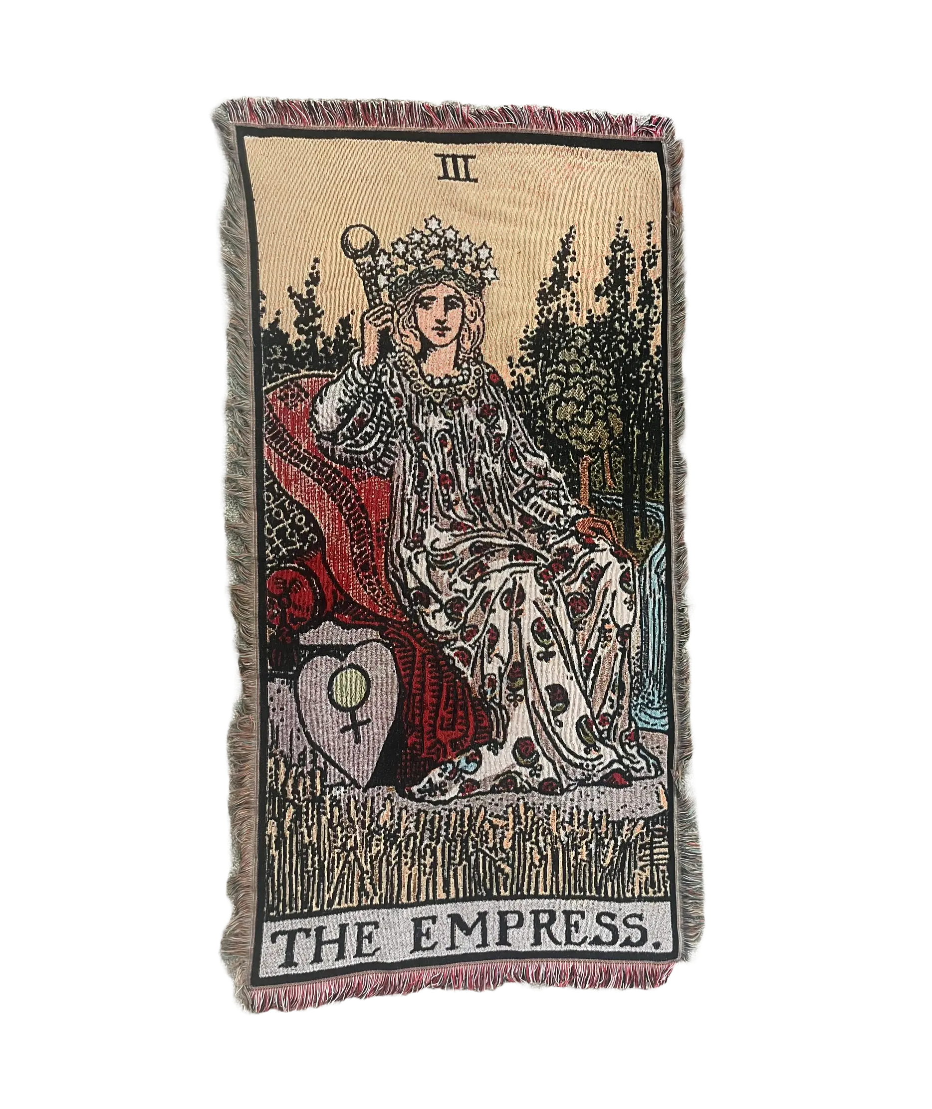 The Empress Throw Blanket or Wall Hanging, 5x3 foot