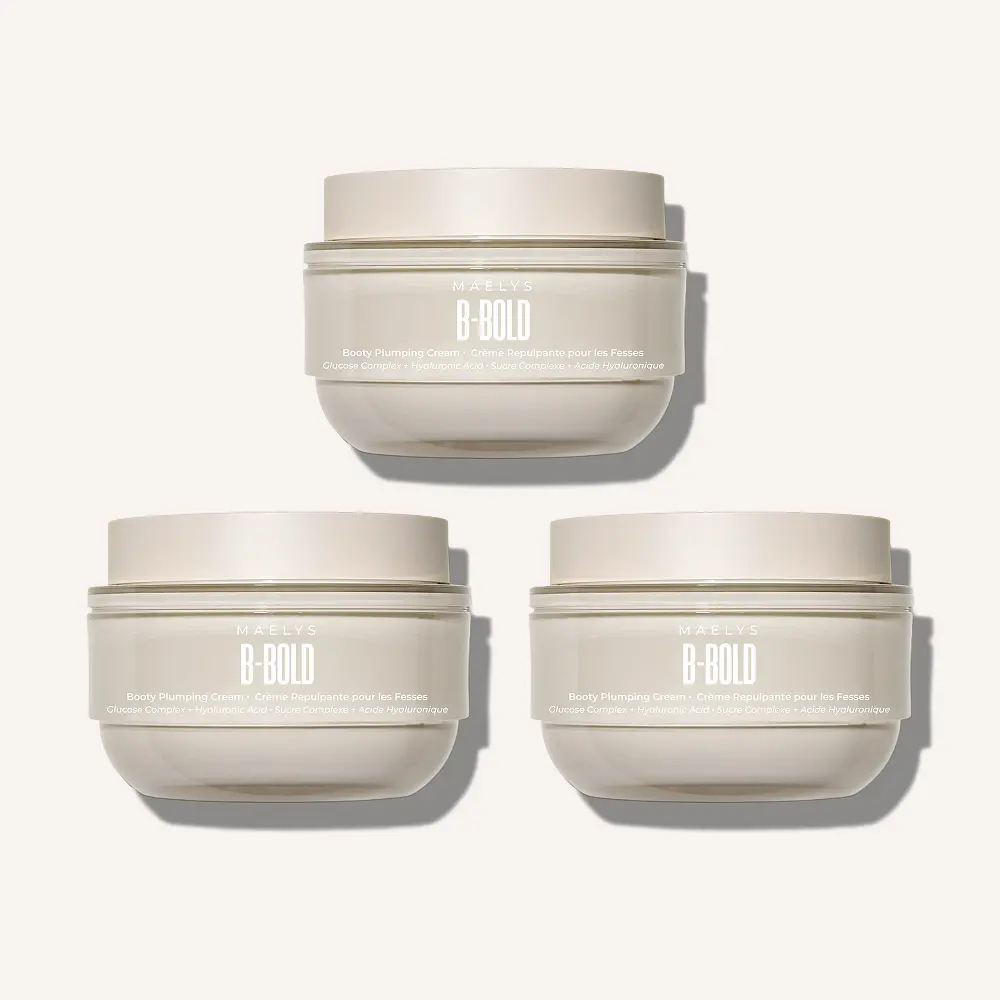 MAËLYS B-BOLD Volumizing Bum Mask x 3 | Save $24 | Hyaluronic Acid Plumping Mask
