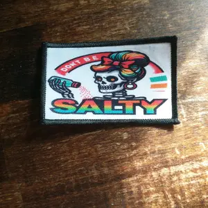 Don't be salty patch patches craft kit