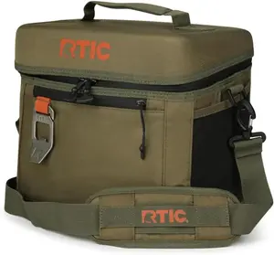 RTIC 15 Can Everyday Cooler, Soft Sided Portable Insulated Cooling for Lunch, Beach, Drink, Beverage, Travel, Camping, Picnic, for Men and Women