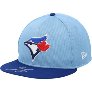 George Springer Toronto Blue Jays Autographed 2024 Batting Practice Cap - Fanatics Authentic Certified