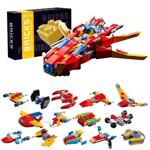 Space Battle Boy Building Set Mini Block Toys, 14 in 1 Space Exploration Model