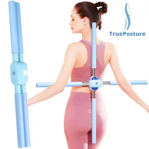 TruePosture Posture Corrector for Back Pain and Neck Pain Relief - Adjustable Back Extender Stretching Aid - Healthcare