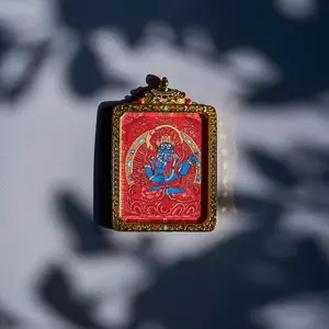 Green Tara & Acala Red Thangka | Fulfill Wishes · Steadfast Protection