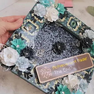 Custom Mine Graduation Cap Topper Decorations Mine -Craft grad cap paper flowers, Class of 2026 Customizable Options Available, Ideal for Graduation Celebrations
