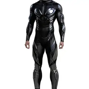 2025 Halloween Men's 3D Print Bodysuit Cosplay Costume Beige Black Plain Fit Elegant Groomsmen Tuxedo Set Women's Round Neck T-Shirt Shorts Camo Crewneck Hoodie and Sweatpant Set Pajama with Lettuce Trim Sleeve Compression Turtleneck