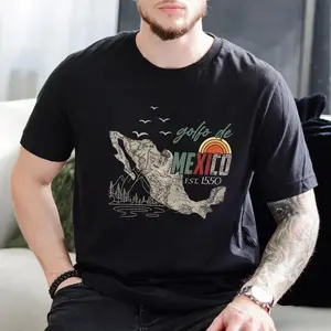 Vintage Golfo De Mexico Est 1550 Shirt,