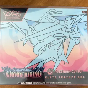 Pokémon Mega Evolutions Chaos Rising Elite Trainer Box (Pokémon Center Exclusive) SEALED