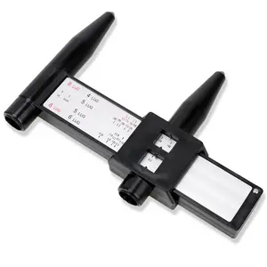 Car Caliper Wheel Hub Bolt Gauge Meters Measuring Kit 8 Plugs Holes Spacing Measurement Repair Tool Retrofit Auto Accessories