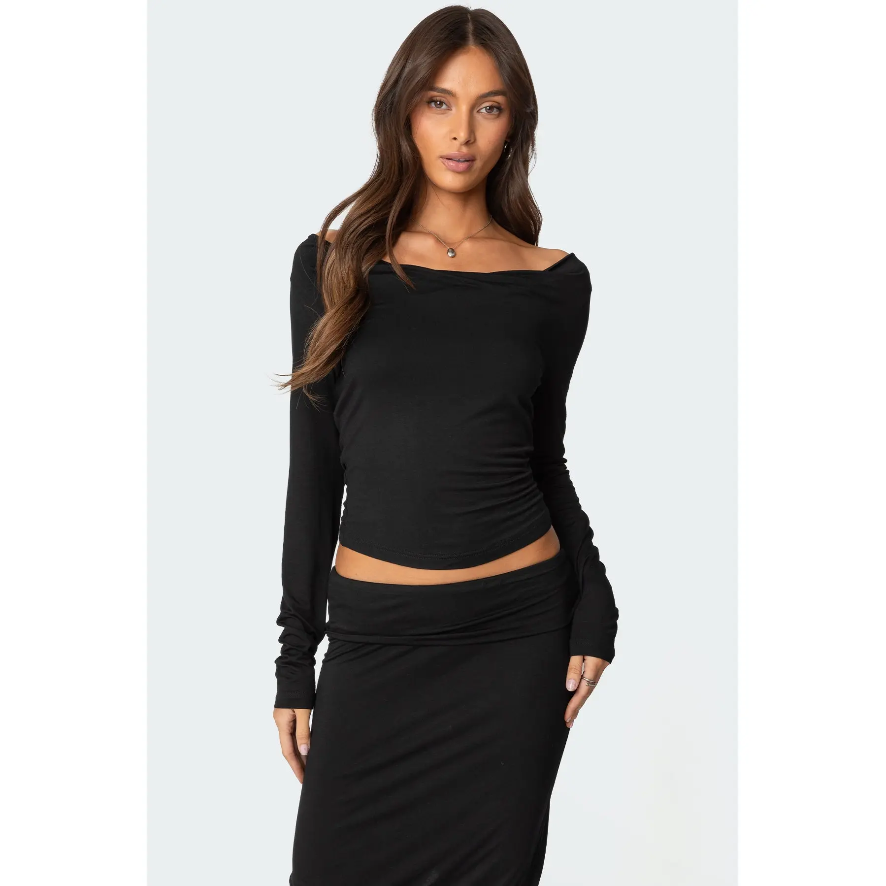 Johanna Cowl Neck Top