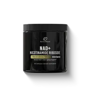 NAD-Supplement Liposomal Nicotinamide Riboside (NR) 900 + Resveratrol – High Purity Anti-Aging, Energy & Focus Supplement