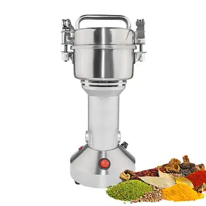 GR-V100 Grain Mill Commercial | Electric Wheat Grinder | 100g | Spices and Herbs| Stainless Steel