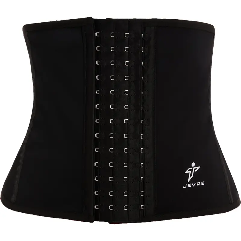 Jevpe Women's Basic High-Stretch Compression Waist Trainer Belt - Plain, Adjustable, Tummy Control Cincher Shapewear for Lady All-Season Wear