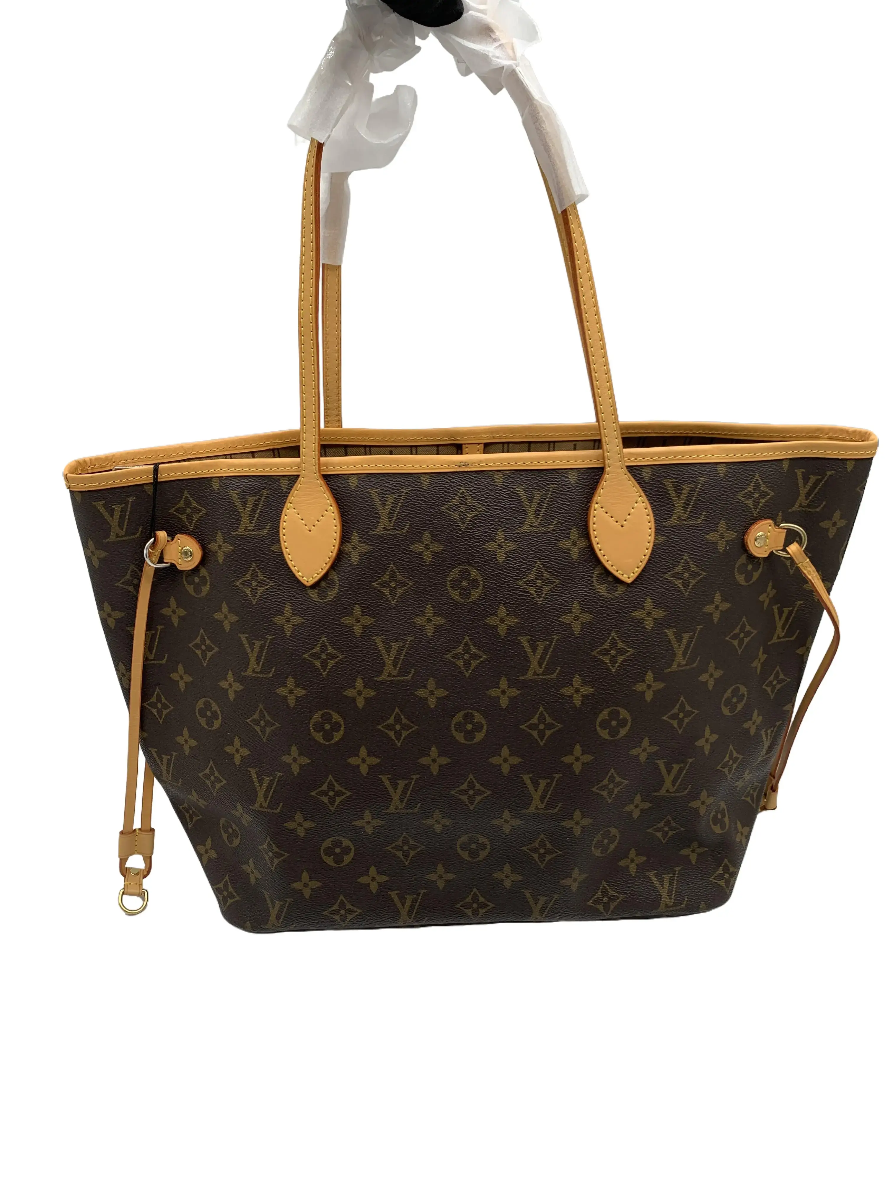 Pre-owned Louis Vuitton Monogram Neverfull Tote Bag/WJ07306010/6010
