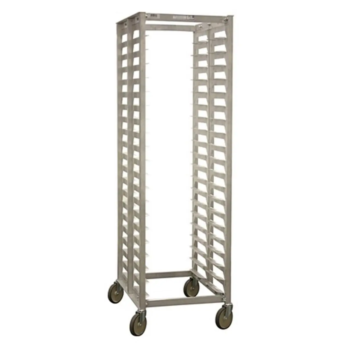 Prairie View LE3018KD 20 L-Series Stainless Steel End Load Knock Down Kitchen Pan Rack, 5-Tier Metal Storage Shelf with Draining Boards (3" Spacing, 69.5x21.13x26 in, 38 Lbs) - Vertical Organizer Rack for Home Organiser Needs