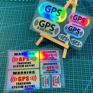 GPS Laser Motorcycle Sticker, Waterproof Vinyl Sticker for Motorcycle Fuel Tank, Racing Helmet, Car Window, Windscreen