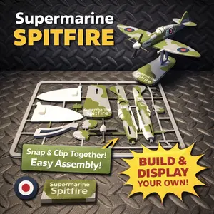 Supermarine Spitfire Model Kit Card
