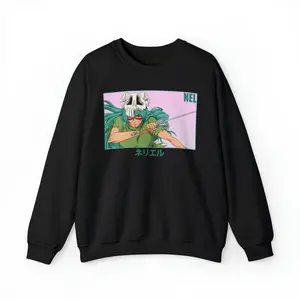 BLEACH Nel Tu Anime Unisex Heavy Blend Crewneck Sweatshirt, Bleach Anime Sweater, Nelliel Tu Sweater, Bleach Anime Sweatshirt, Anime Gift