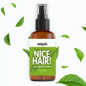 Hair Growth and Scalp Tonic Spray (Rosemary + Herbal Blend)- [Glass Amber Spray Bottle]