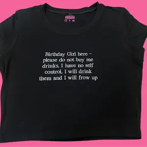 Birthday Girl Baby Tee