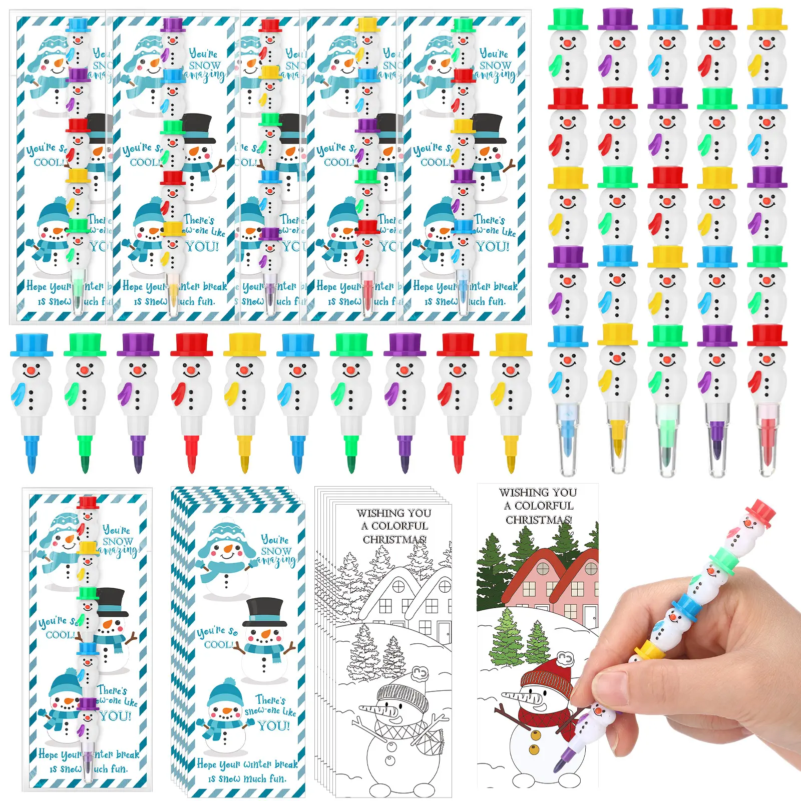 24 Sets Snowman