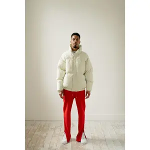 Unisex Crayola Yellow Puff Jacket with Lemon Accents
