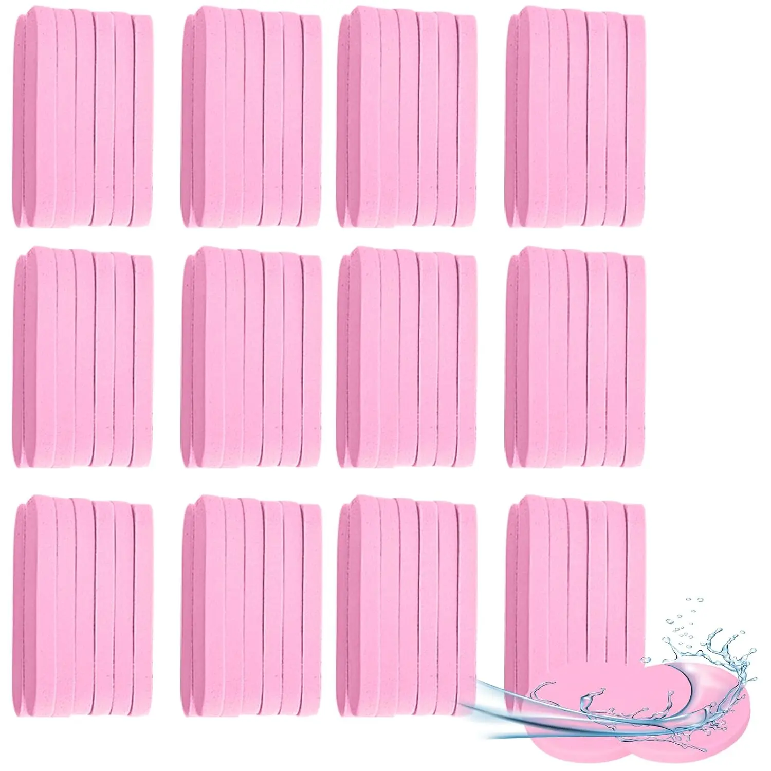 120 Pcs Compressed Facial Sponges for Makeup Removal & Exating| Premium Face Cleansing Sponge Pads for n & Girls Soft Wash Round Sponge Spa & Daily Use